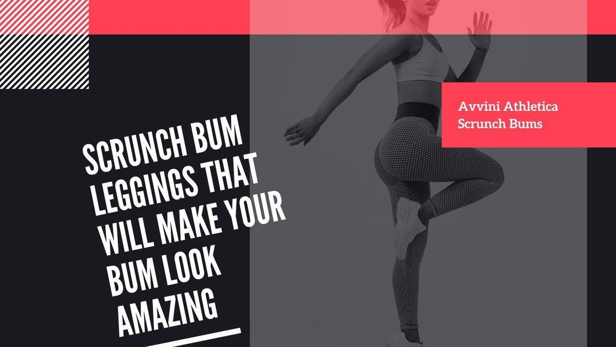 Avvini scrunch bum leggings for women