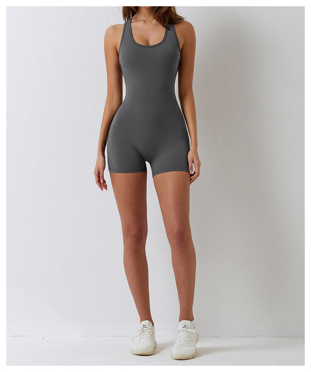 Elevate Lux Jumpsuit Grey