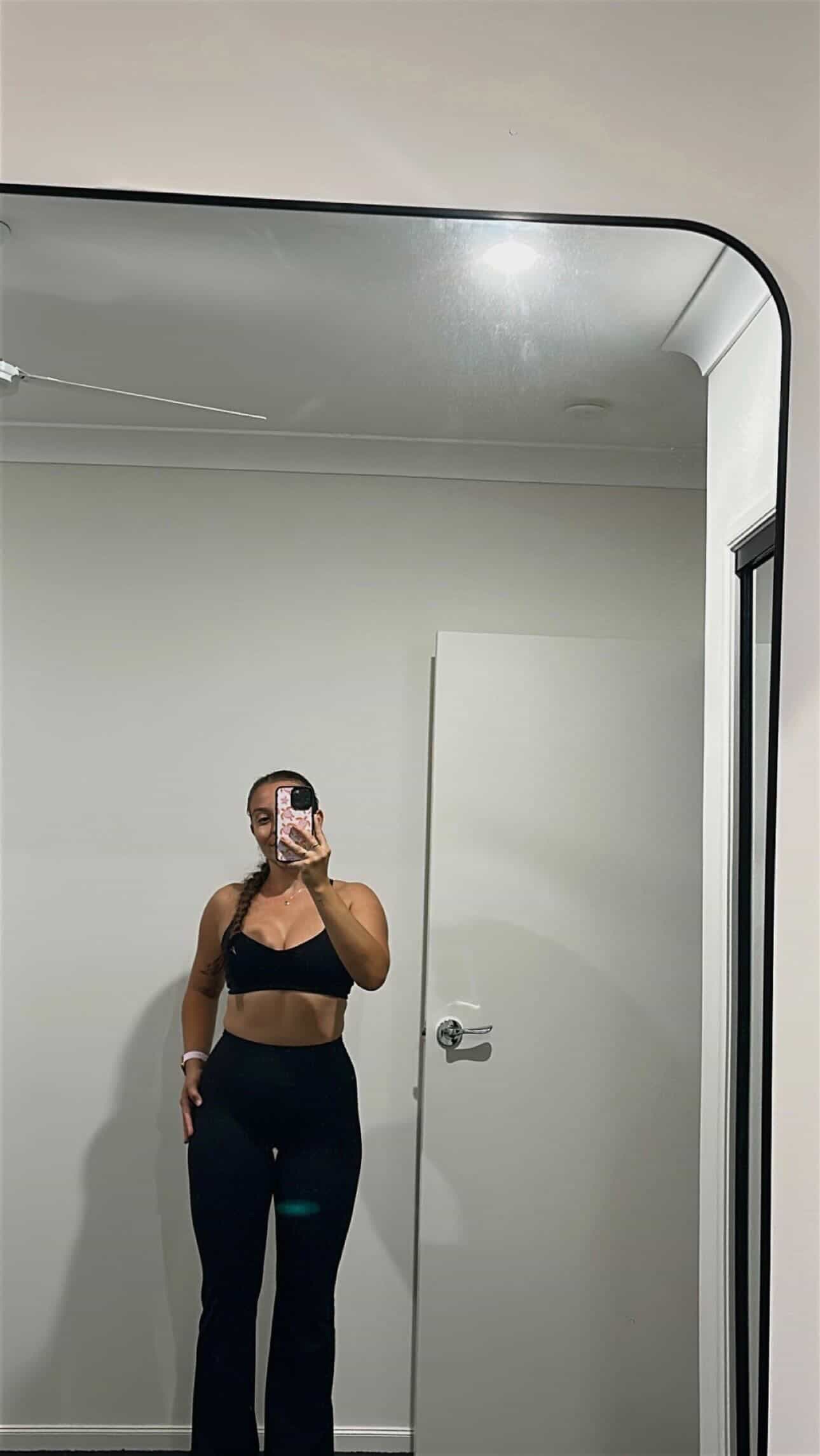 Elevate Flares Bra - Deep Black