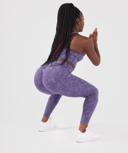 LEGACY SCRUNCH BUM LEGGINGS - PURPLE