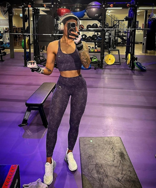 LEGACY SCRUNCH BUM LEGGINGS - PURPLE