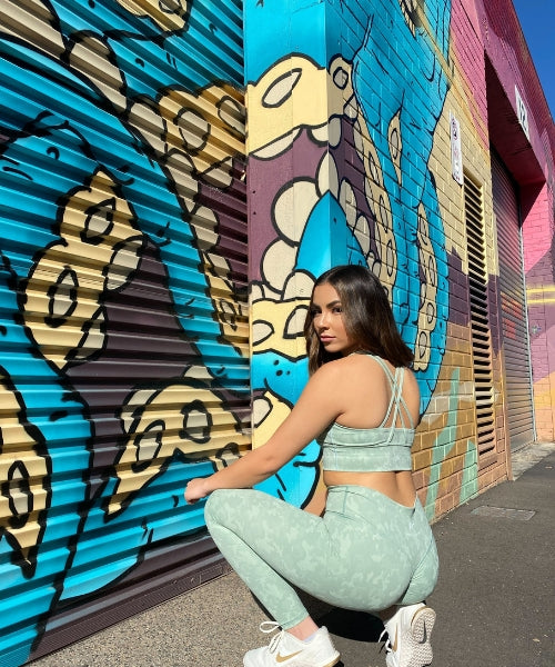 LEGACY SCRUNCH BUM LEGGINGS - MINT