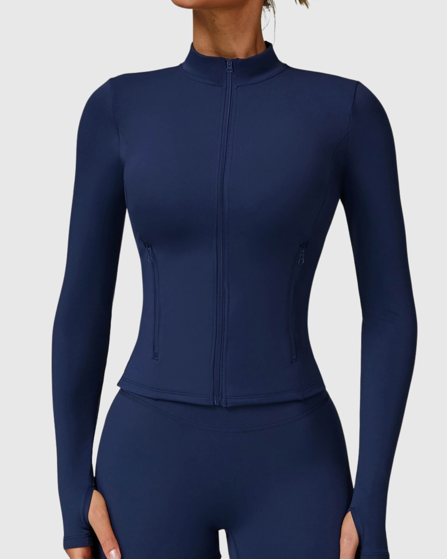 Elevate Sculpt Jacket - Badge Blue
