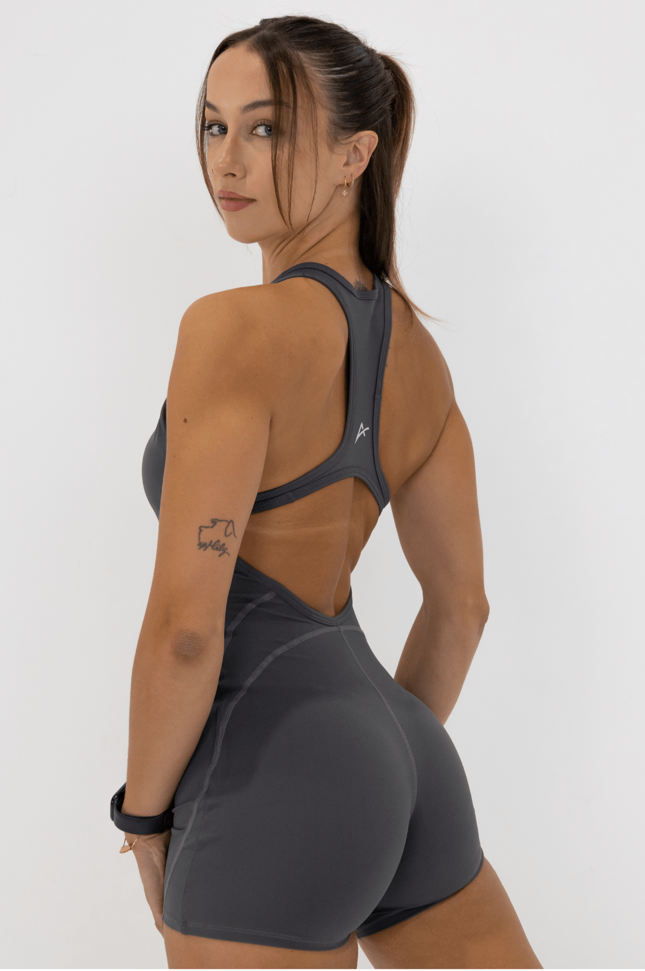 Elevate Lux Jumpsuit Grey