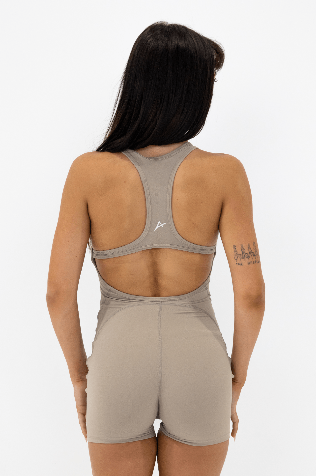 Elevate Lux Jumpsuit Mocha Brown