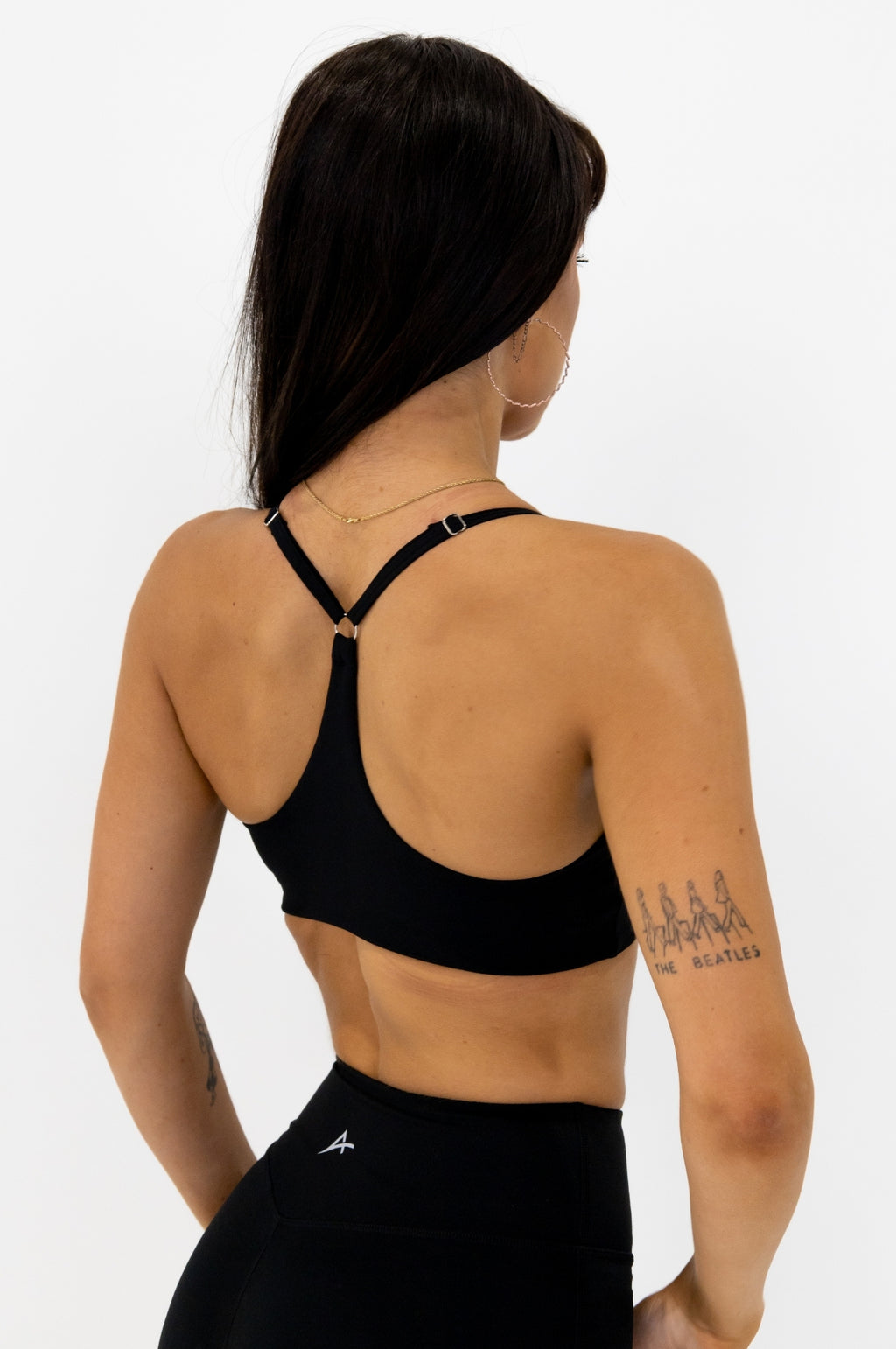 Elevate Flares Bra - Deep Black