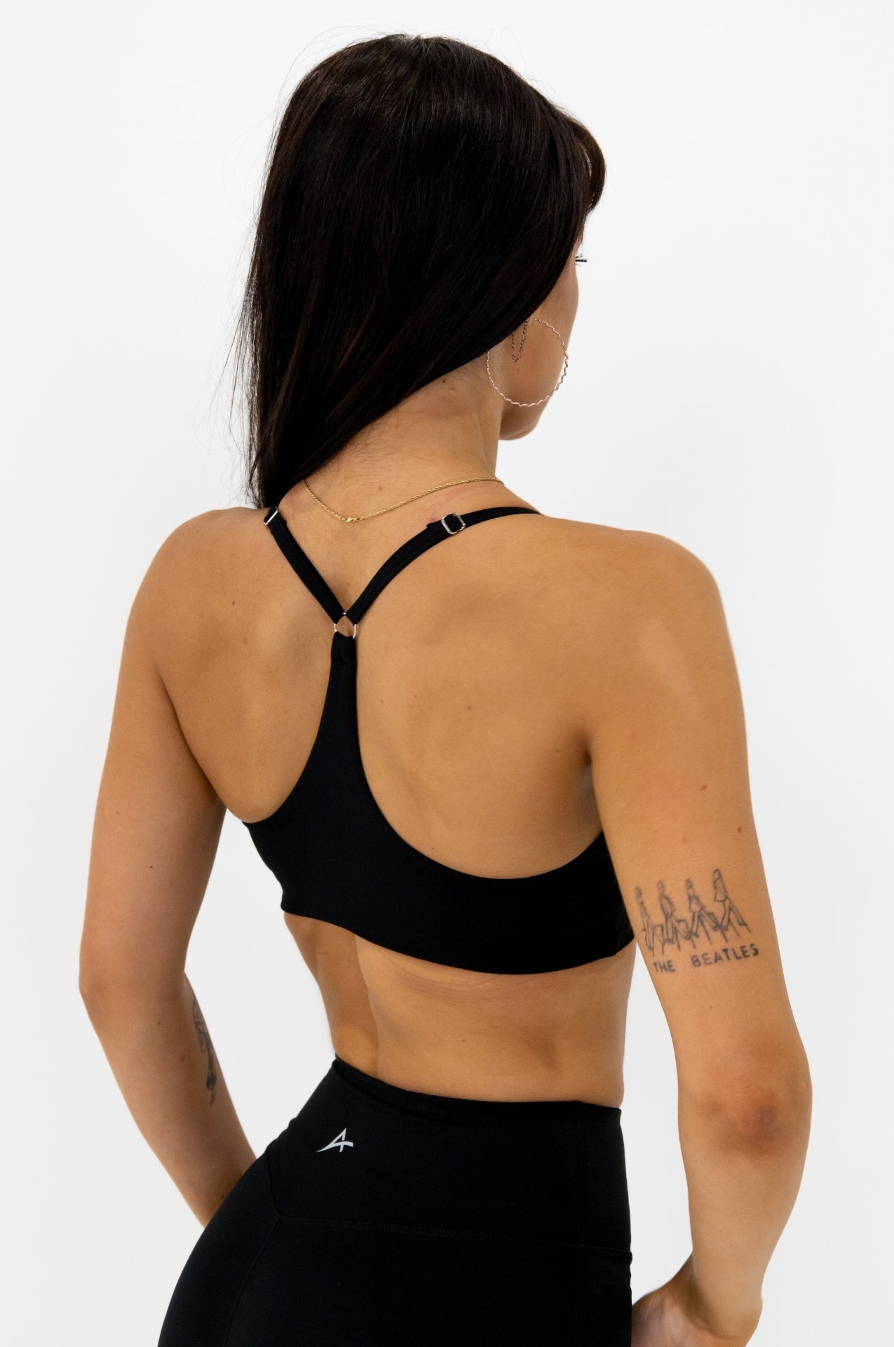 Elevate Flares Bra - Deep Black