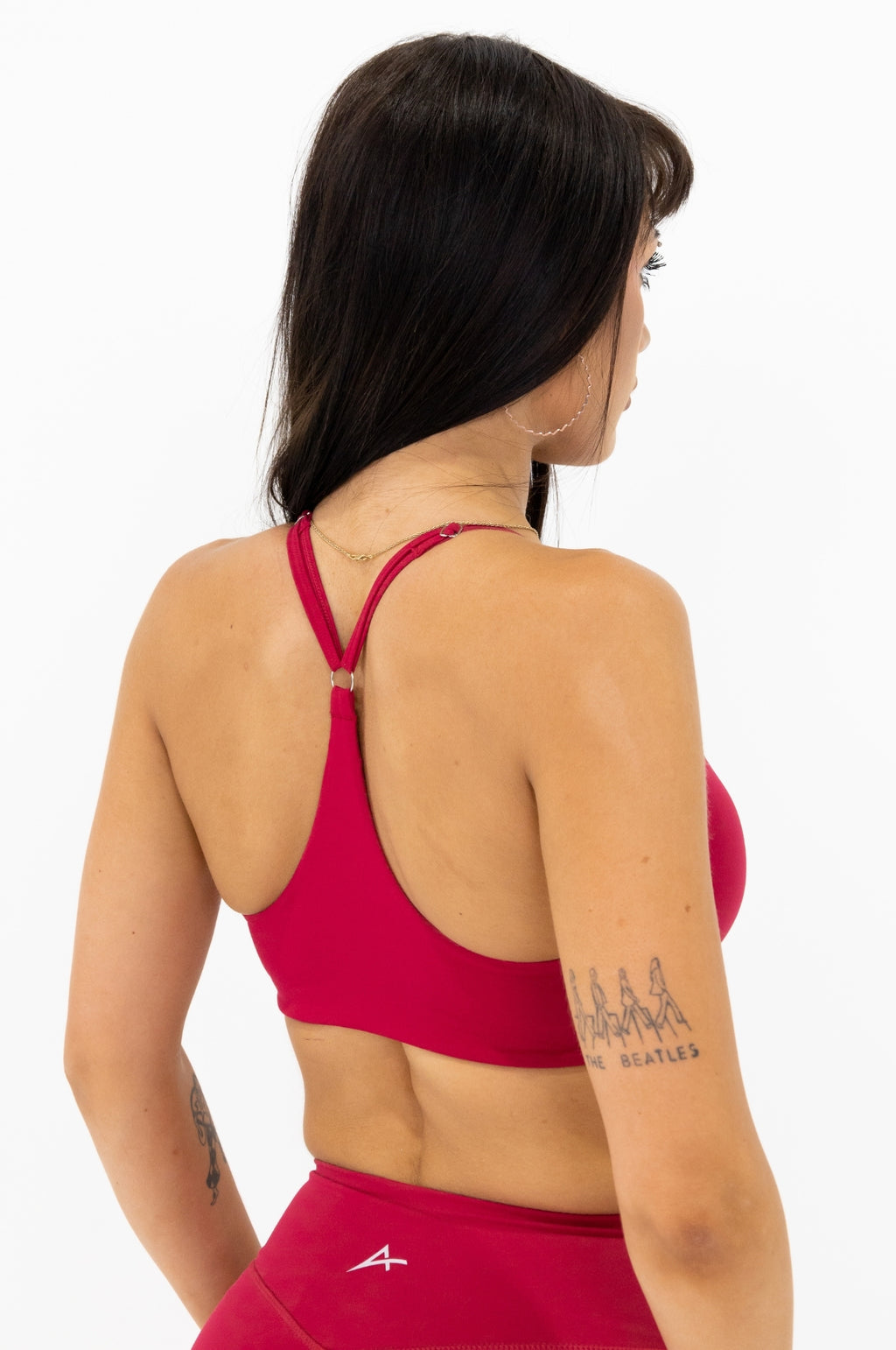 Elevate Flares Bra - Raspberry Red