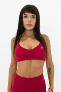 Elevate Flares Bra - Raspberry Red
