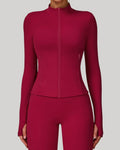 Elevate Sculpt Jacket - Raspberry Red