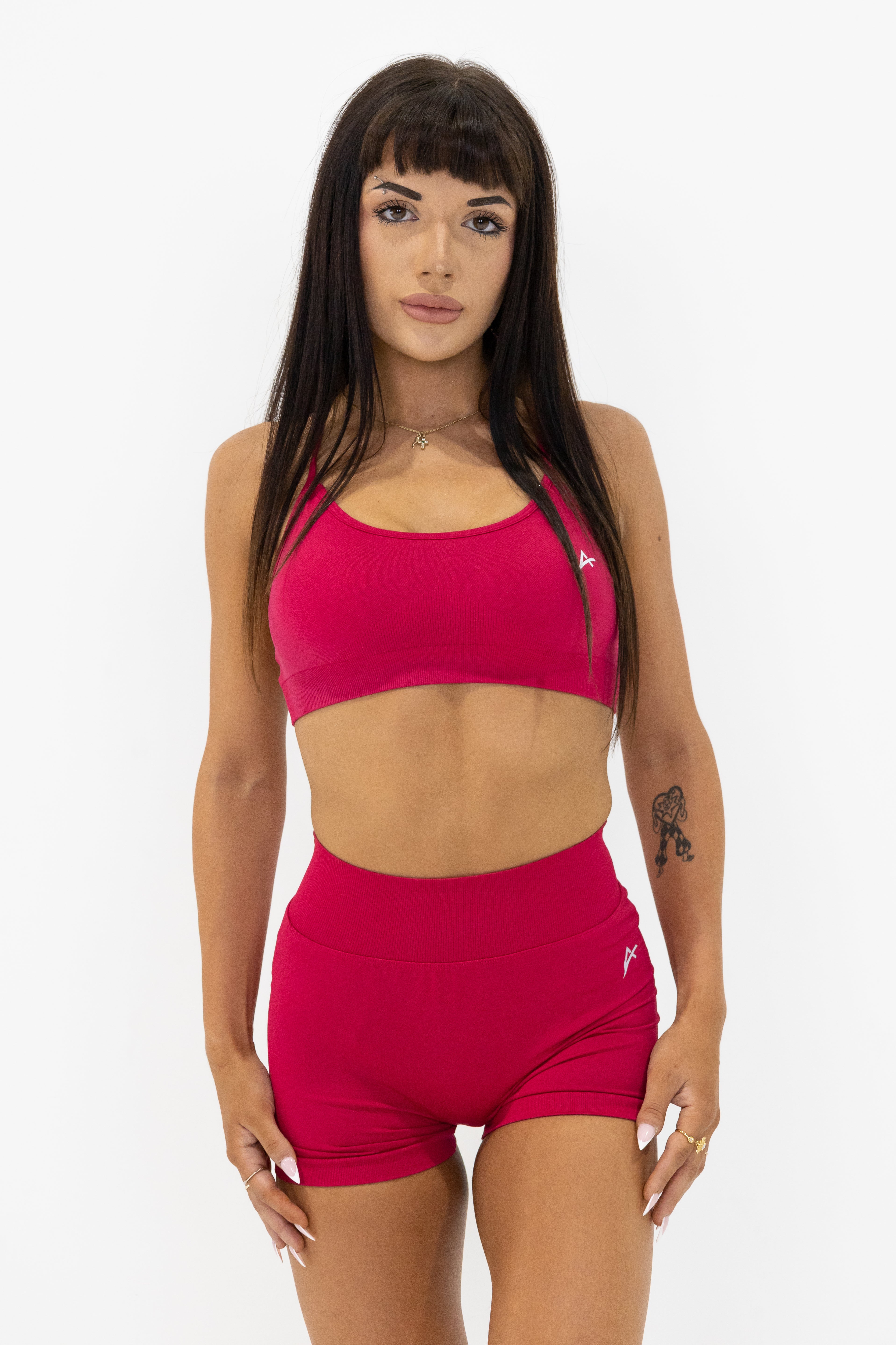 Essentials Seamless Bra - Cherry