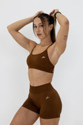 Essentials Seamless Bra - Brown