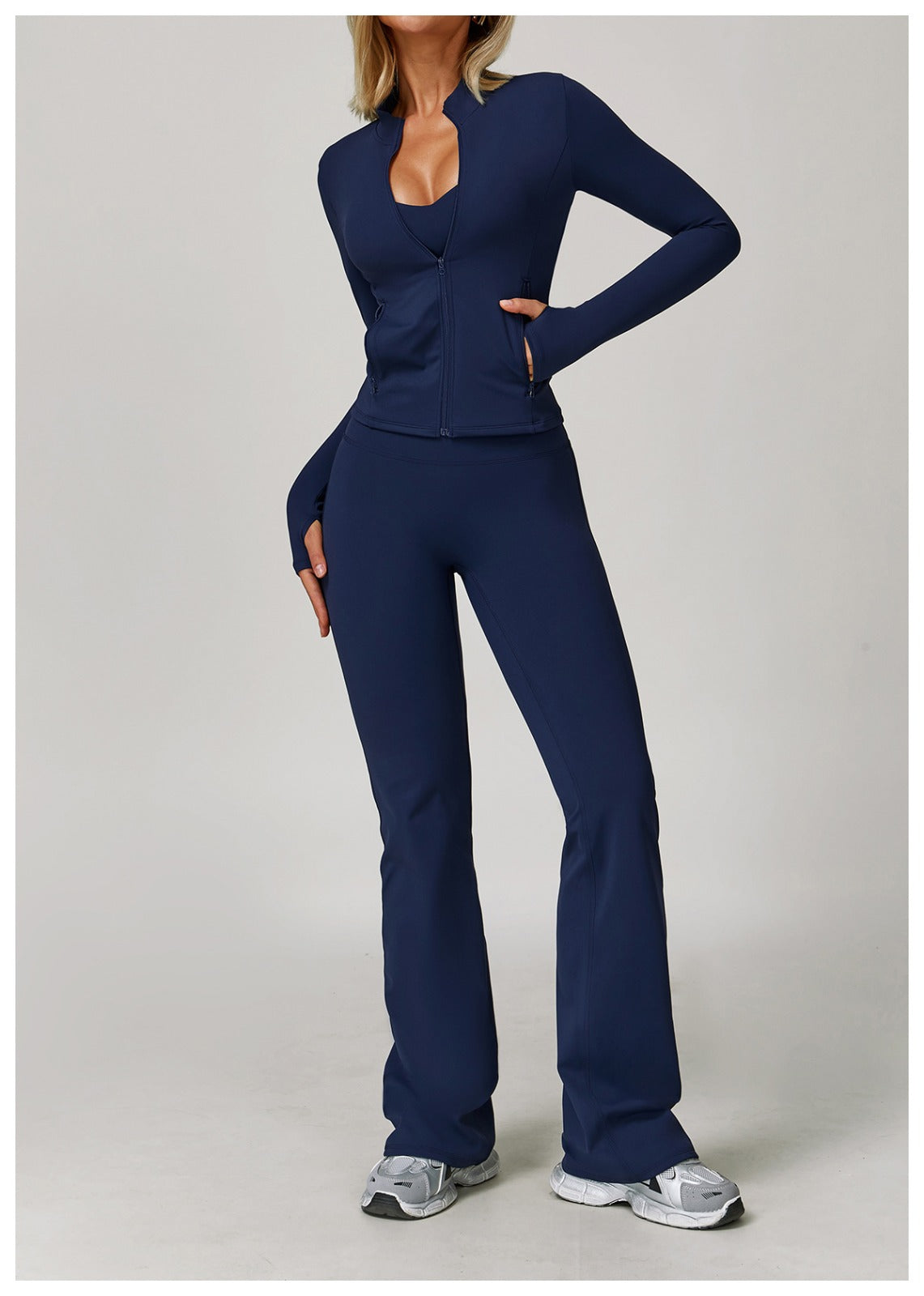 Elevate Sculpt Jacket - Badge Blue