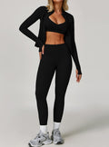 Elevate Flares Set - Deep Black