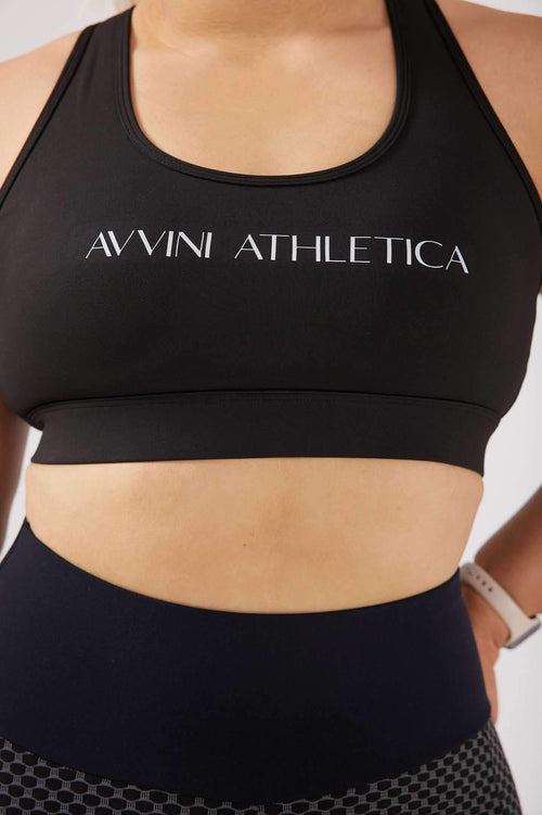 Close up classic crop top in black 