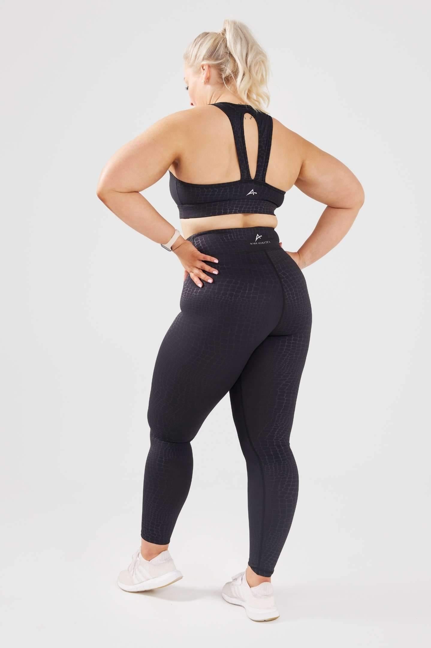 LUXE SNAKE PRINT LEGGINGS - Avvini Athletica